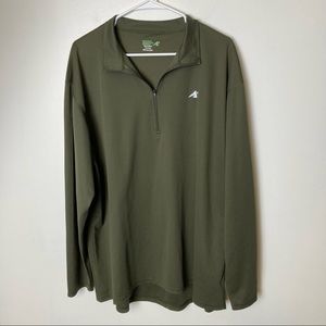 Eastern Mountain Sports Tech Wick Long Sleeve, Green, XXL